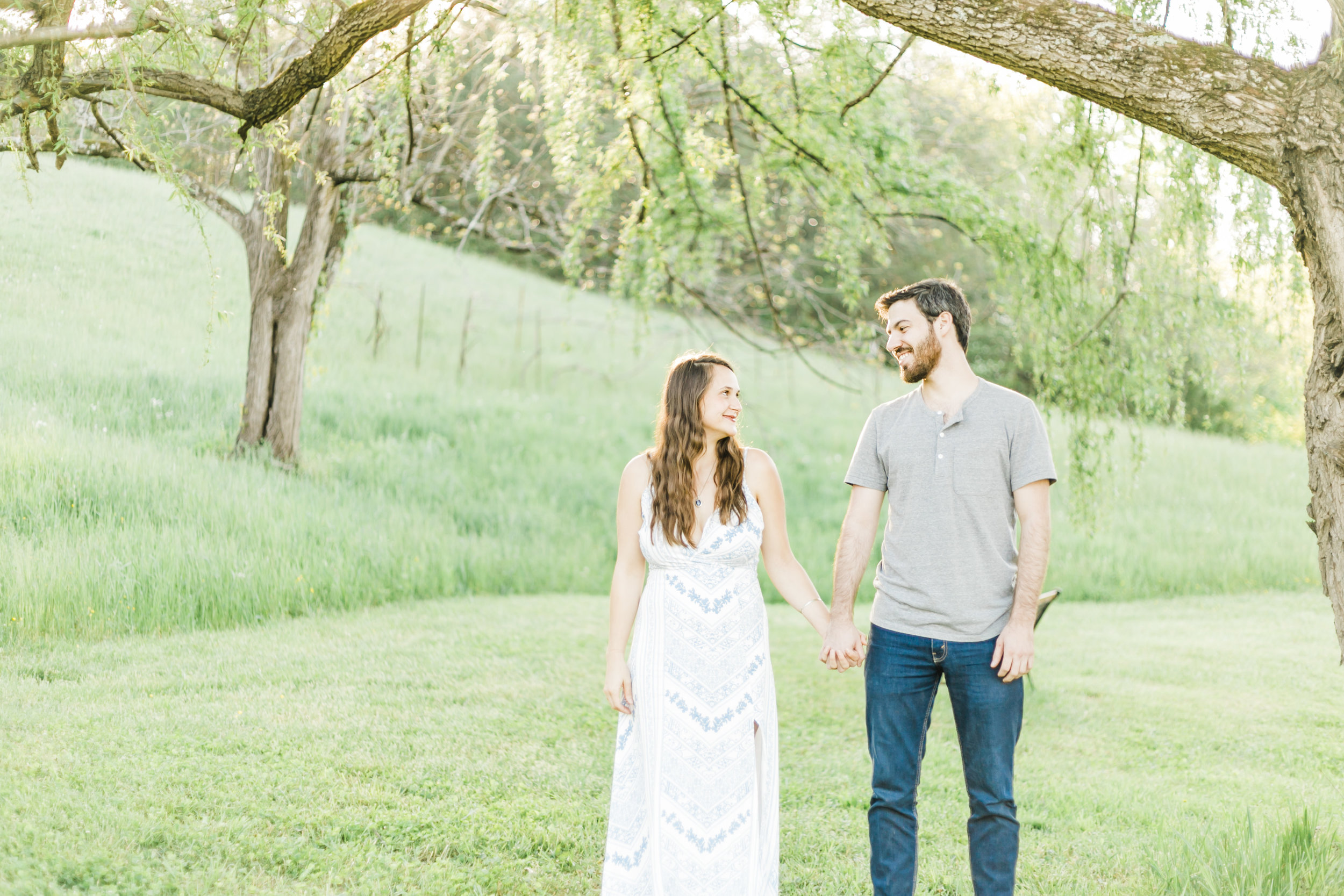 Knoxville Engagement Farm Country Manor Acres