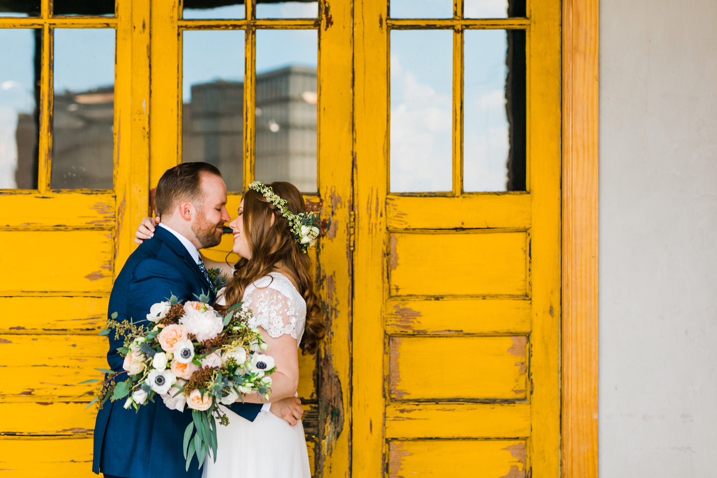 yellow door wedding knoxville the standard