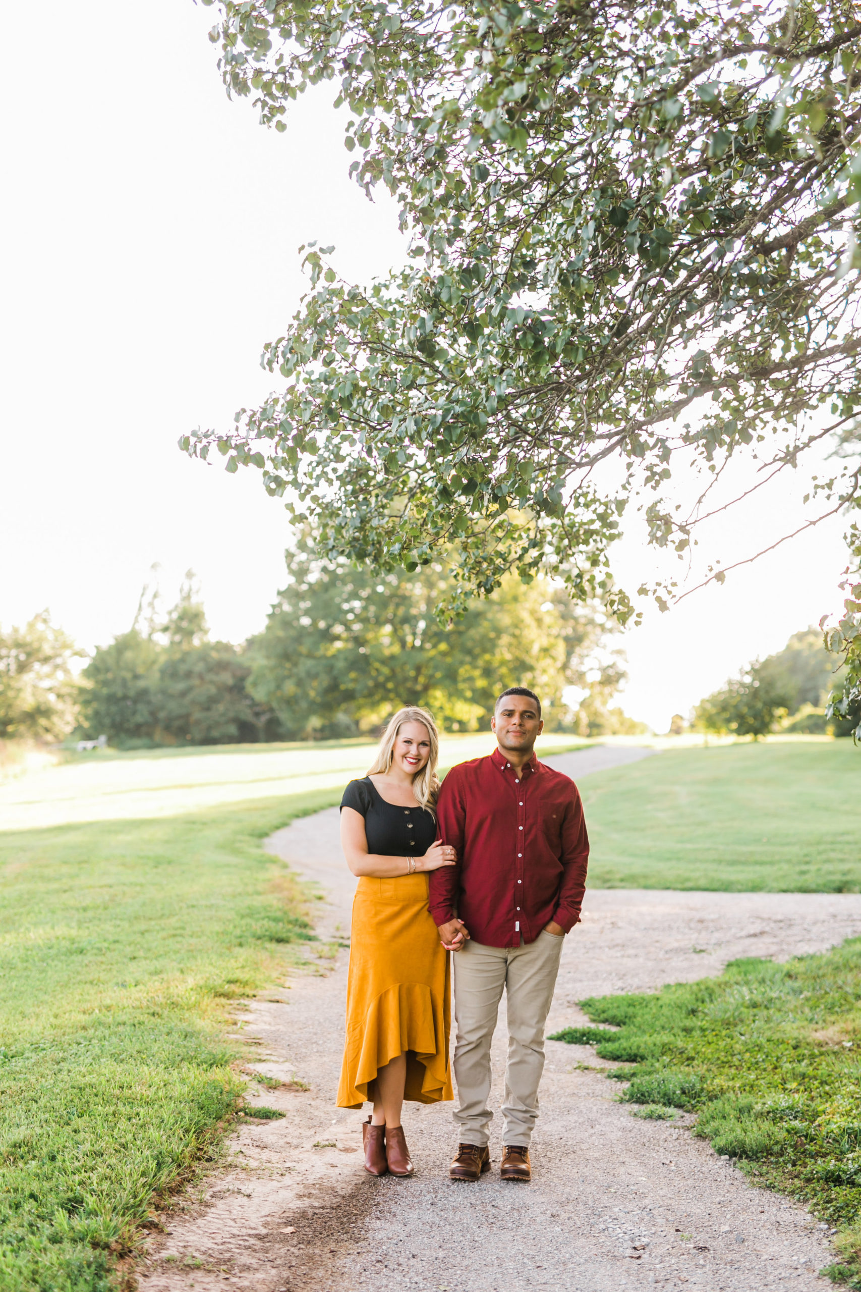 botanical gardens knoxville Tennessee engagement session