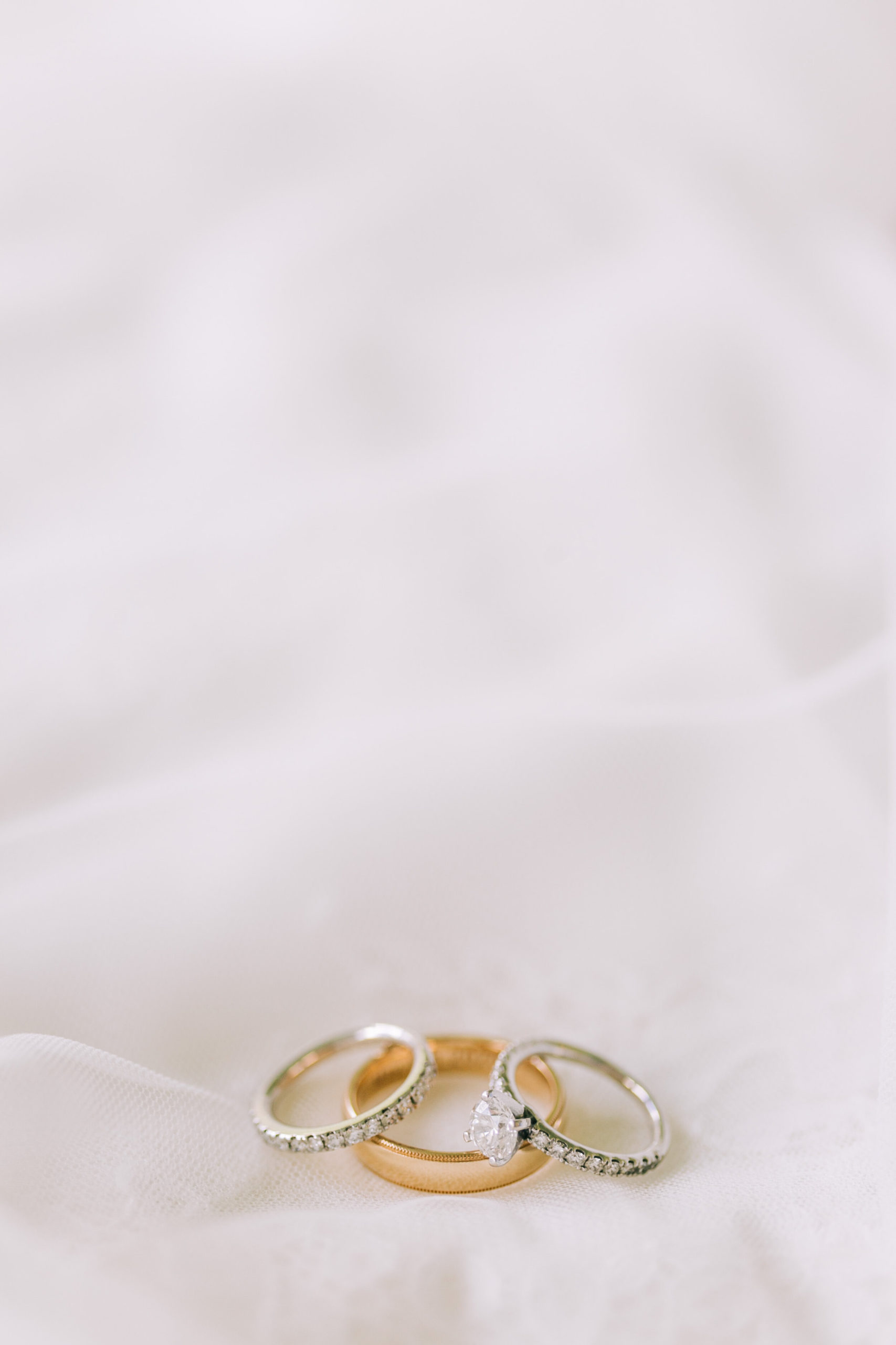 silver and gold wedding bands in knoxville tn