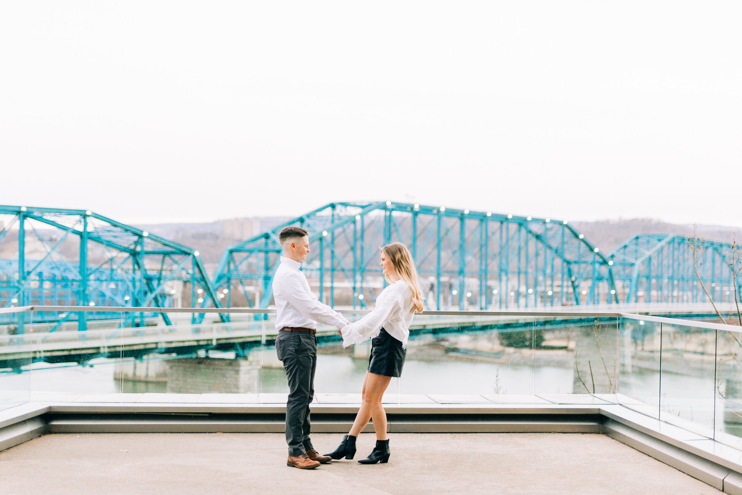 chattanooga art museum lookout engagement session