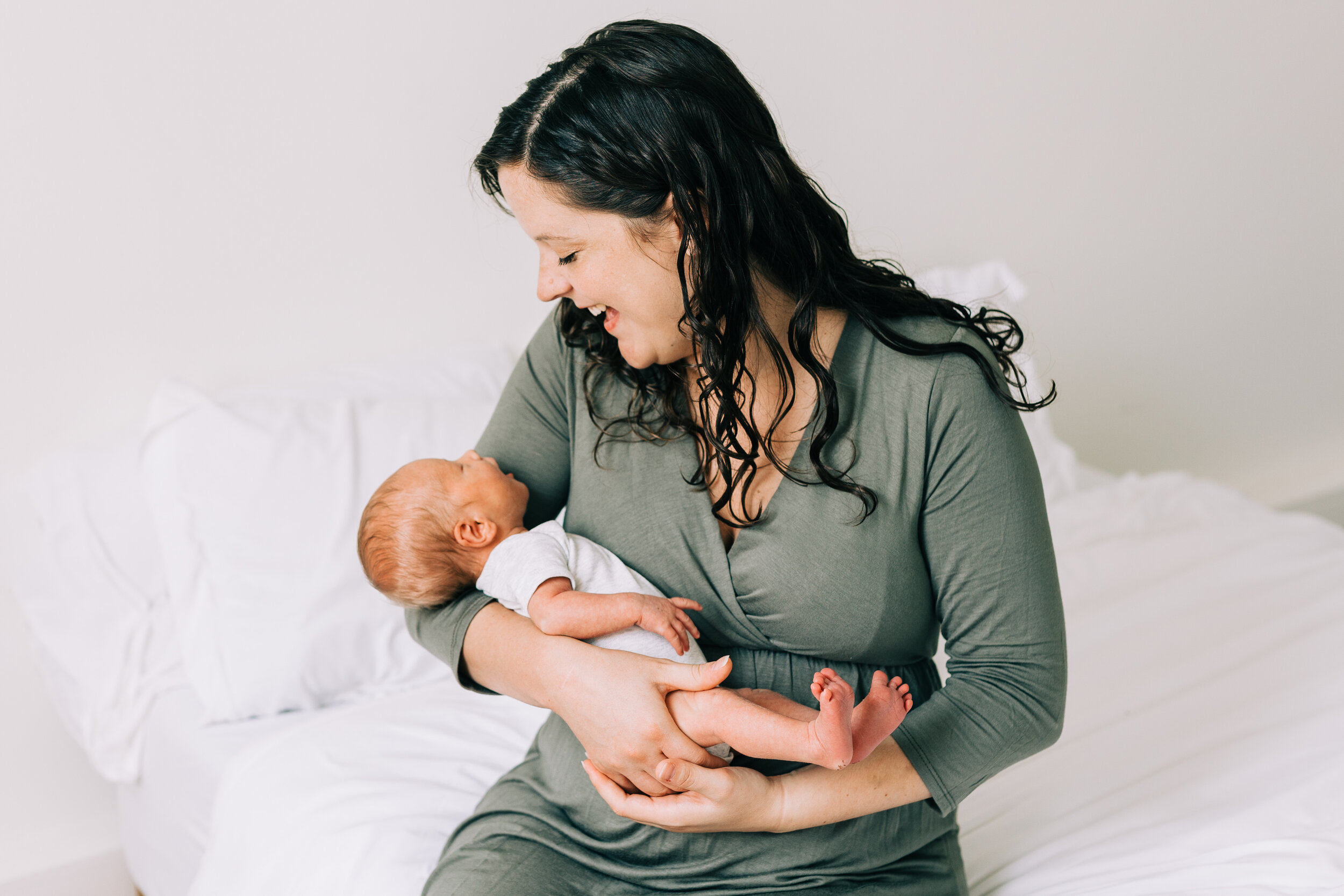 mother and newborn baby photos